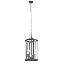 Bodrum lampa wisząca 3x60W E27 230V czarna